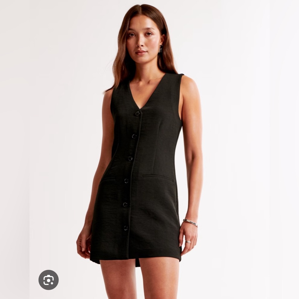 Abercrombie Black Mara Dress NWT XSP